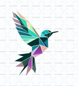 Geometrischer Kolibri